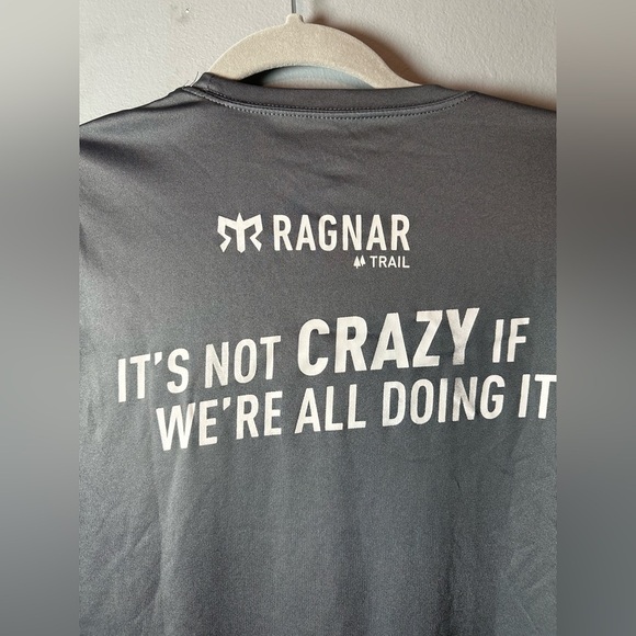 Craft Ragnar Trail Vermont 2019 Performance Tee Gray Men’s M - Picture 5 of 6